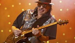 Americký kytarista, zpěvák a skladatel mexického původu Carlos Santana. | na serveru Lidovky.cz | aktuální zprávy