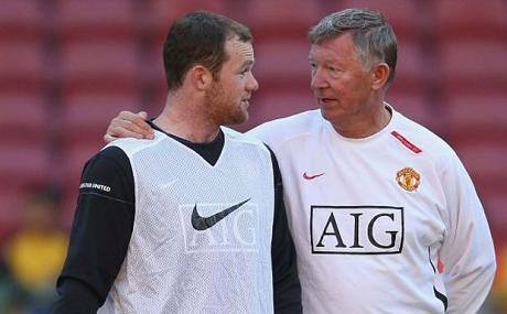 Rooney a Ferguson.