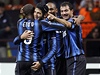 Inter Milán - Tottenham Hotspur (fotbalisté Interu slaví)