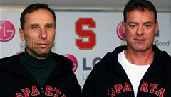 Miroslav Ho�ava (vlevo) a Radim Rulík.