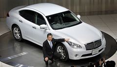 Japonská automobilka Nissan Motor pedstavila hybridní verzi svého luxusního modelu Fuga. 