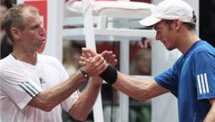Thomas Muster (vlevo) a Andreas Haider