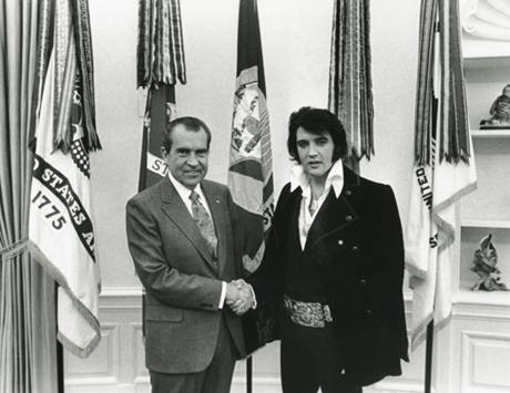 Richard M. Nixon a Elvis Presley