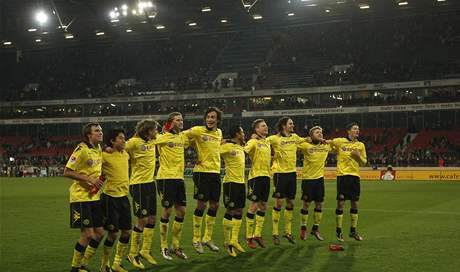Dortmund - Hannover (radost domácích).