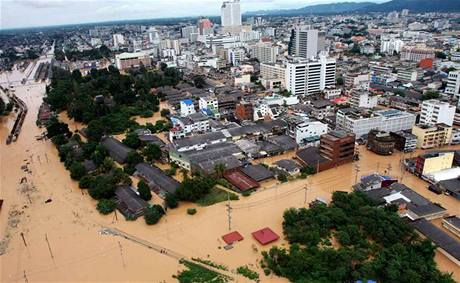 Zplavy v Thajsku 