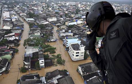 Záplavy v Thajsku 