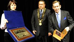 Čestný občan Havel: Hrádeček u Trutnova je můj existenciální domov