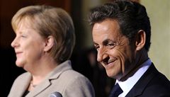 Sarkozy a Merkelov maj pln jak zachrnit euro, podrobnosti ale taj