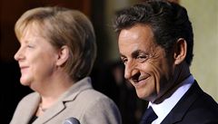 Angela Merkelová a Nicolas Sarkozy