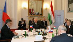 Prezidenti zemí visegrádské skupiny