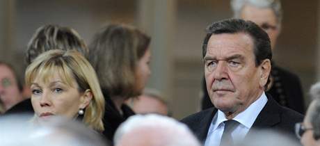 Gerhard Schröder s manelkou Doris