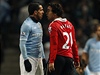 Manchester City - Manchester United (Tévez vs. Rafael).