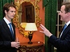 Andy Murray pi návtv britského premiéra Davida Camerona.