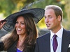 Princ William s pítelkyní Kate Middletonové na svatb svých pátel.