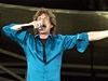 Mick Jagger z Rolling Stones pi koncertu v Brn v roce 2007.