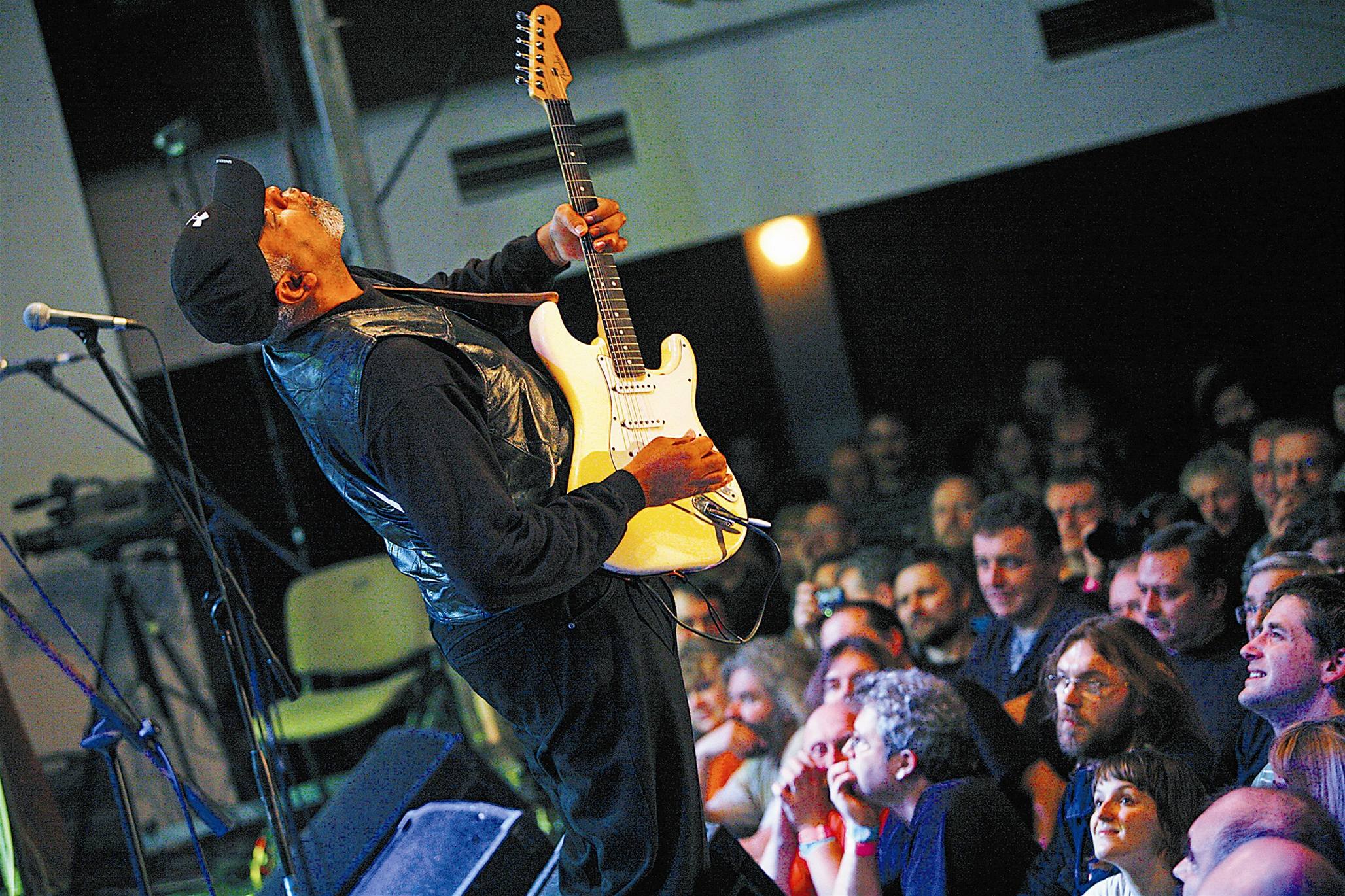 Zac Harmon Band. Záb�r z lo�ského vystoupení kapely na Blues Alive.