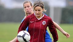 Sparta - Linköpings FC (domácí Lucie Martínková a Maria Karlssonová). | na serveru Lidovky.cz | aktuální zprávy