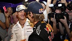 'Král je mrtev, ať žije král': Schumi je minulost, Německo oslavuje Vettela