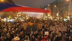 Lid protestovali proti prask koalici. Jde o podvod stolet, hmali