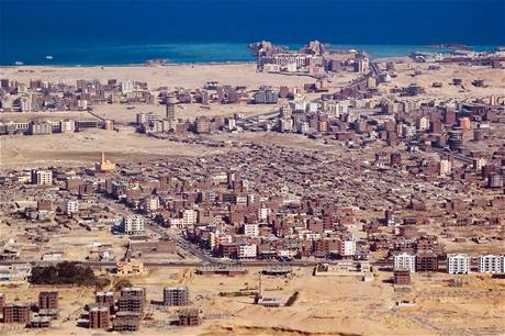 Egyptské msto Hurghada