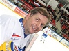 Exministr dopravy Petr Bendl si v Moskv zahrál za hokejový tým HC Olymp