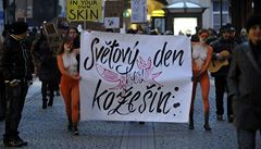 OBRAZEM: Prvod protestoval proti koeinovmu prmyslu 