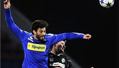 Olomouc - Píbram (zleva: Daniel Silva Rossi, Tomá Wágner)