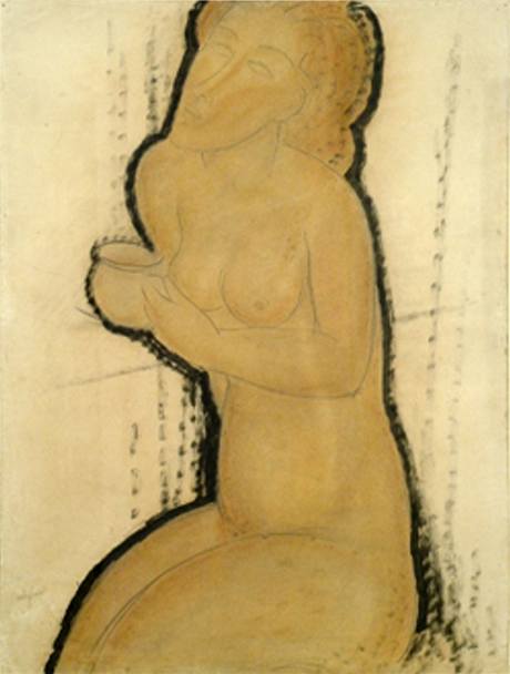 Modigliani: Akt, 1918