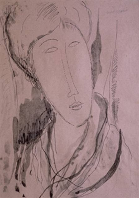 Modigliani: Hlava eny, nedatovno