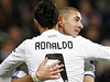 Karim Benzema a Cristiano Ronaldo.