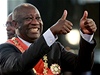 Prezidentské volby vyvolaly v Pobeí slonoviny nepokoje. Prezident Laurent Gbagbo.