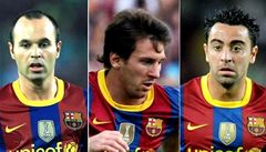 Zlatý míč pro trio z Barcelony, Messi si to rozdá s Iniestou a Xavim