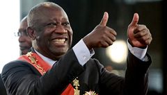 Prezidentské volby vyvolaly v Pobeí slonoviny nepokoje. Prezident Laurent Gbagbo.