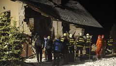 Za vbuch domu u Karvin me kotel, policie me sthat technika