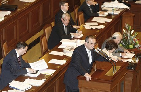 Projednávání rozpotu v poslanecké snmovn 15. prosince