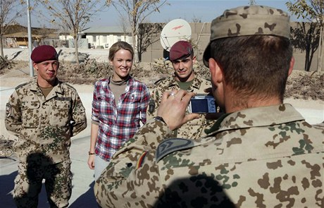 Stephanie Guttenbergov v Afghnistnu