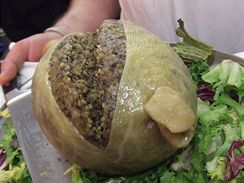 Skotsk specialita haggis