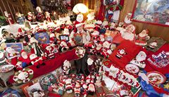 Kanaďan má rekordní sbírku. 25 tisíc věcí se Santa Clausem