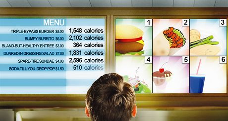 Ne si objednáte, pette si, kolik má vae jídlo kalorií.