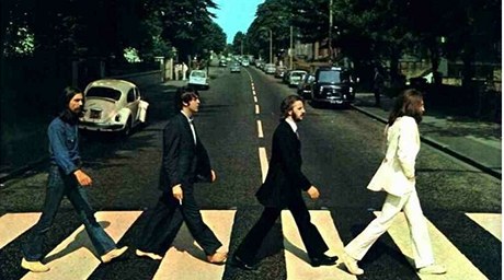 Slavn The Beatles na slavn Abbey Road