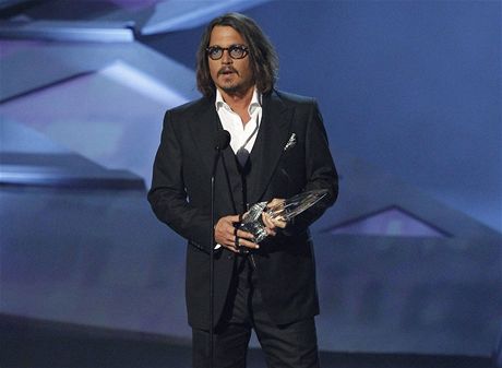 Johnny Depp s cenou People´s Choice Awards.