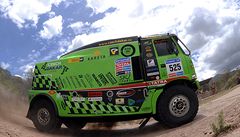 Kolomý se na Dakaru posunul na třetí místo mezi kamiony 