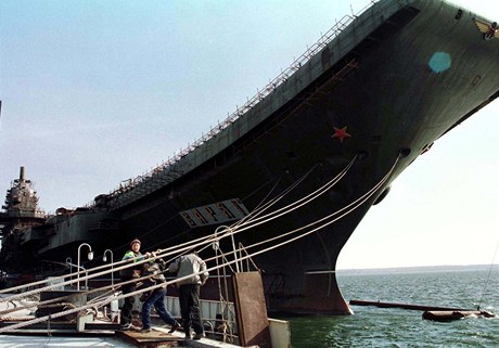 Ukrajinská letadlová loď, kterou Čína opravila a bude ji používat