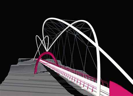 Most pro Ostravu: lávku podle návrhu Evy Jiiné msto odmítlo kvli cen.