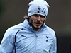 David Beckham u trénuje v Tottenhamu.