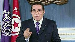 Tunisk prezident kvli protestm uprchl ze zem, pijali ho Sadov