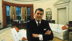Ronald Reagan v oválné pracovně Bílého domu. | na serveru Lidovky.cz | aktuální zprávy