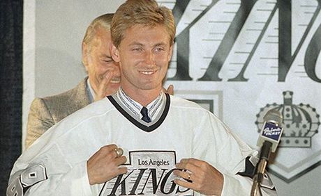 Gretzky v Los Angeles.