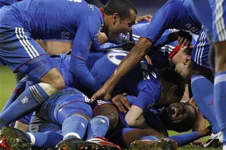 Modrá radost - fotbalisté Chelsea