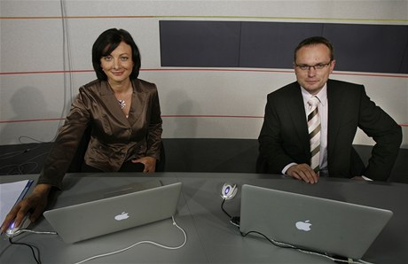 Studio digitální televize Z1 Veronika Sedláková Jan Nmec 